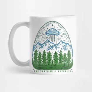UFO Forest Mug